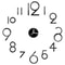 DIY Mirror Wall Clock Sticker Frameless Modern Large Wall Clock Decor 2