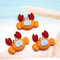 Mini Resin Beach Decorations Nautical DIY Craft Marine Flatback Charms Set 3