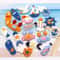 Mini Resin Beach Decorations Nautical DIY Craft Marine Flatback Charms Set 26
