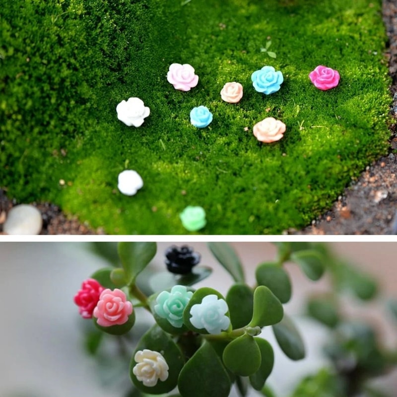 DIY Fairy Garden Accessories Miniature Garden Figurines For Dollhouse And Landscape Decor 25