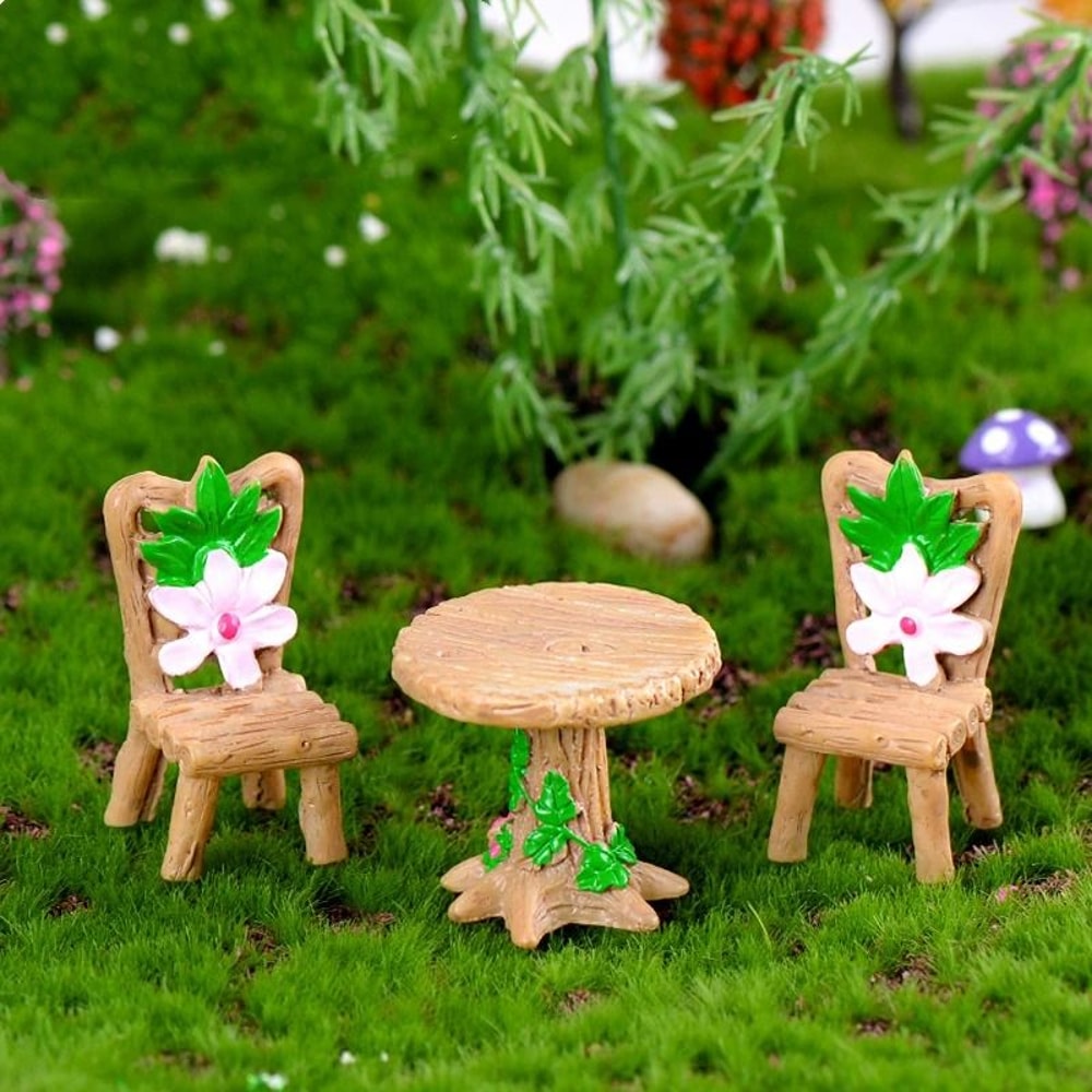 DIY Fairy Garden Accessories Miniature Garden Figurines For Dollhouse And Landscape Decor 18