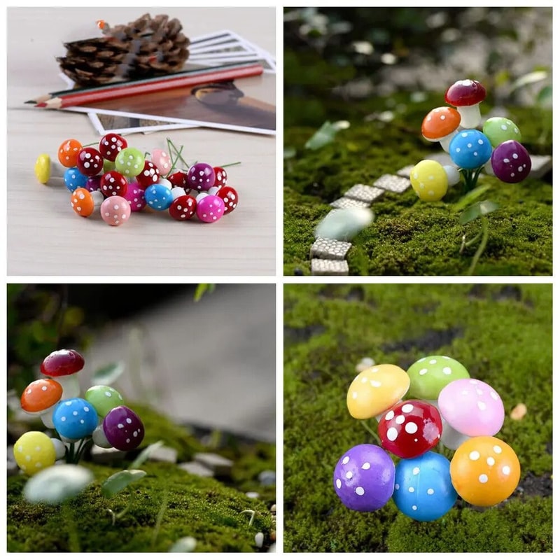 DIY Fairy Garden Accessories Miniature Garden Figurines For Dollhouse And Landscape Decor 28