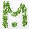 Artificial Ivy Garland Green Leaf Vine Hanging Plant Decor For Home And Events 1