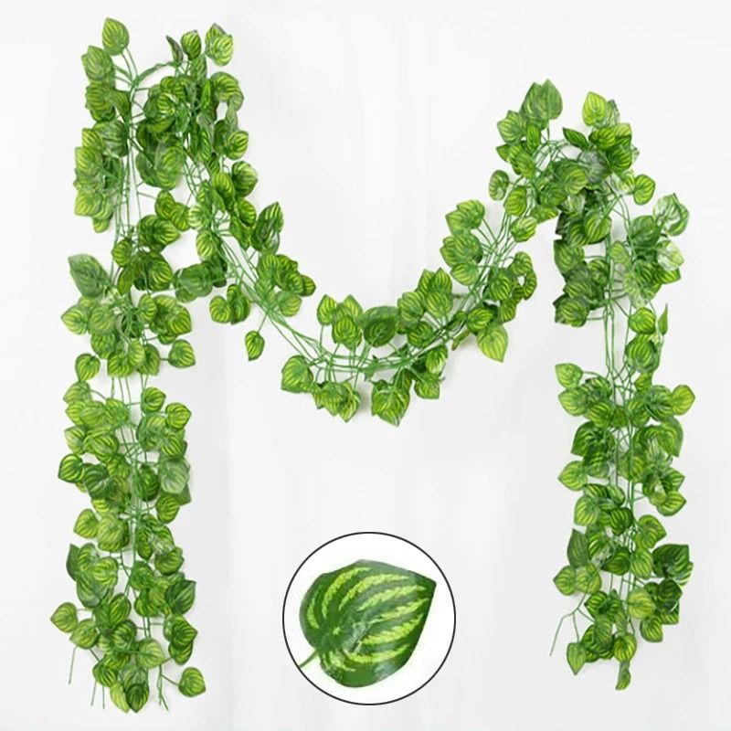 Artificial Ivy Garland Green Leaf Vine Hanging Plant Decor For Home And Events 1