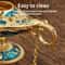 Vintage Aladdin Magic Lamp Genie Lamp Decor Metal Ornament 9