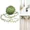 Artificial Green Leaf Vine Ribbon DIY Craft Garland For Wedding And Decor 0