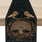 Norse Viking Raven Linen Table Runner Tree Of Life Mythology Table Decor 6