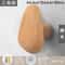 Natural Wooden Wall Mounted Coat Hooks Minimalist Entryway Key Hanger 4
