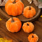 Velvet Artificial Pumpkin Decor Elegant Fall Home Decoration Accent 10
