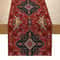 Bohemian Persian Style Red Table Runner Vintage Stripe Wedding Decor 4