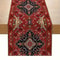 Bohemian Persian Style Red Table Runner Vintage Stripe Wedding Decor 4