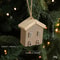 Wooden Christmas House Ornament Rustic Tree Hanging Holiday Decor 3