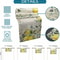 Eucalyptus Lemon Linen Table Runner Fresh Floral Dining Decor 2