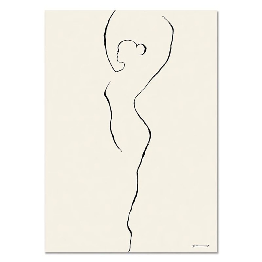 Nordic Beach Canvas Wall Art Minimalist Shell Flower Prints Decor 2