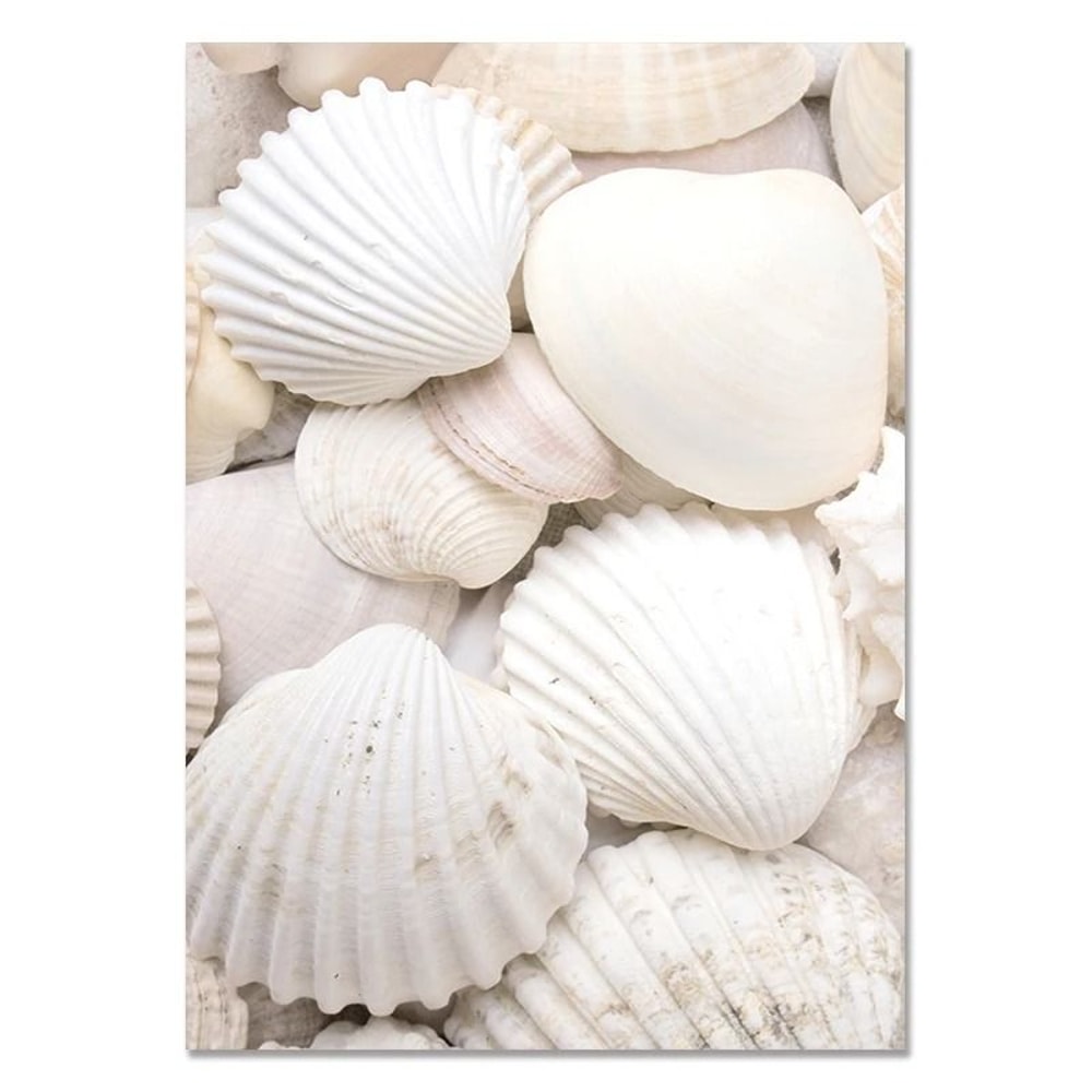 Nordic Beach Canvas Wall Art Minimalist Shell Flower Prints Decor 7