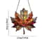 Acrylic Maple Leaf Suncatcher Autumn Window Hanging Decor 4