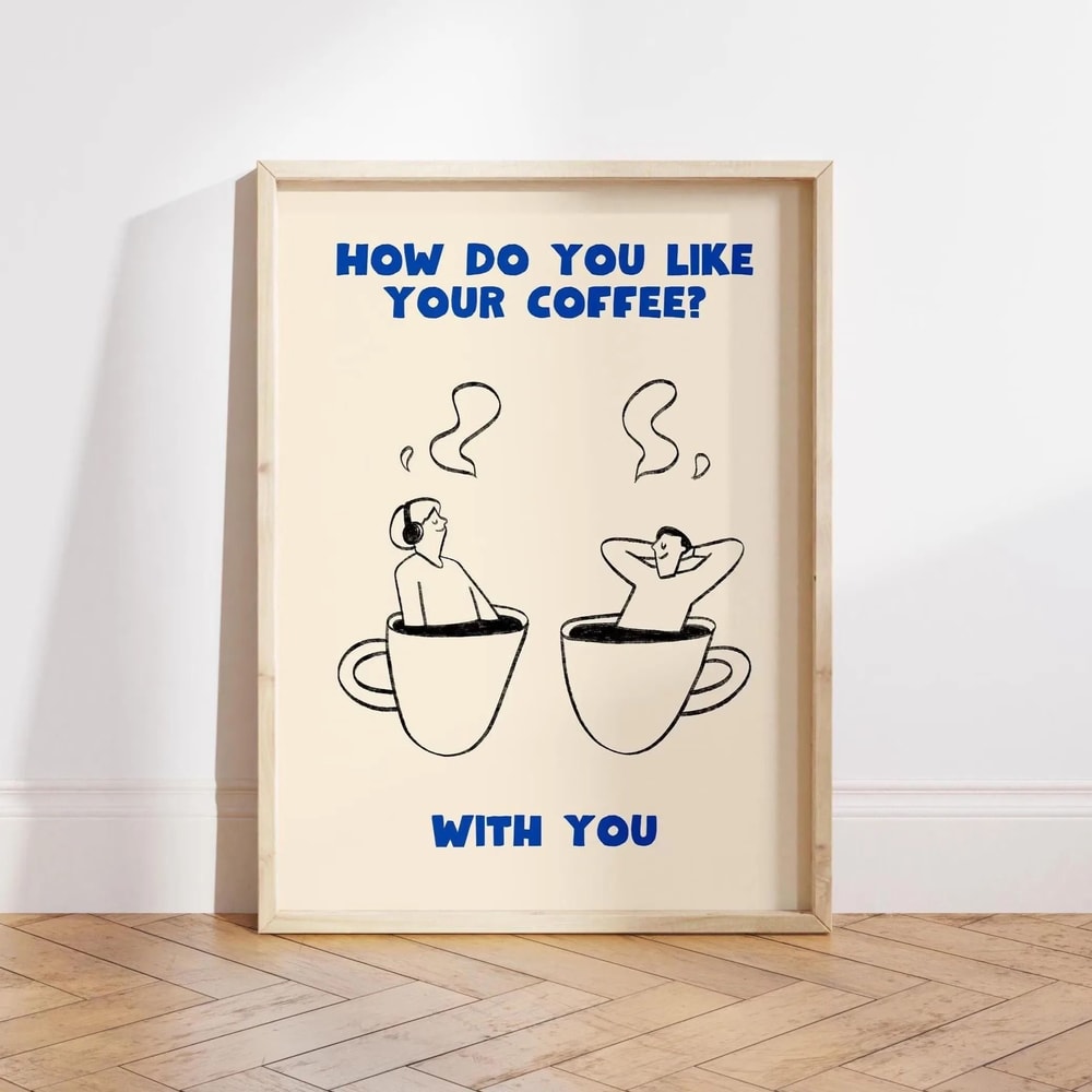 But First Cafecito Canvas Print Minimalist Spanish Coffee Wall Art 11