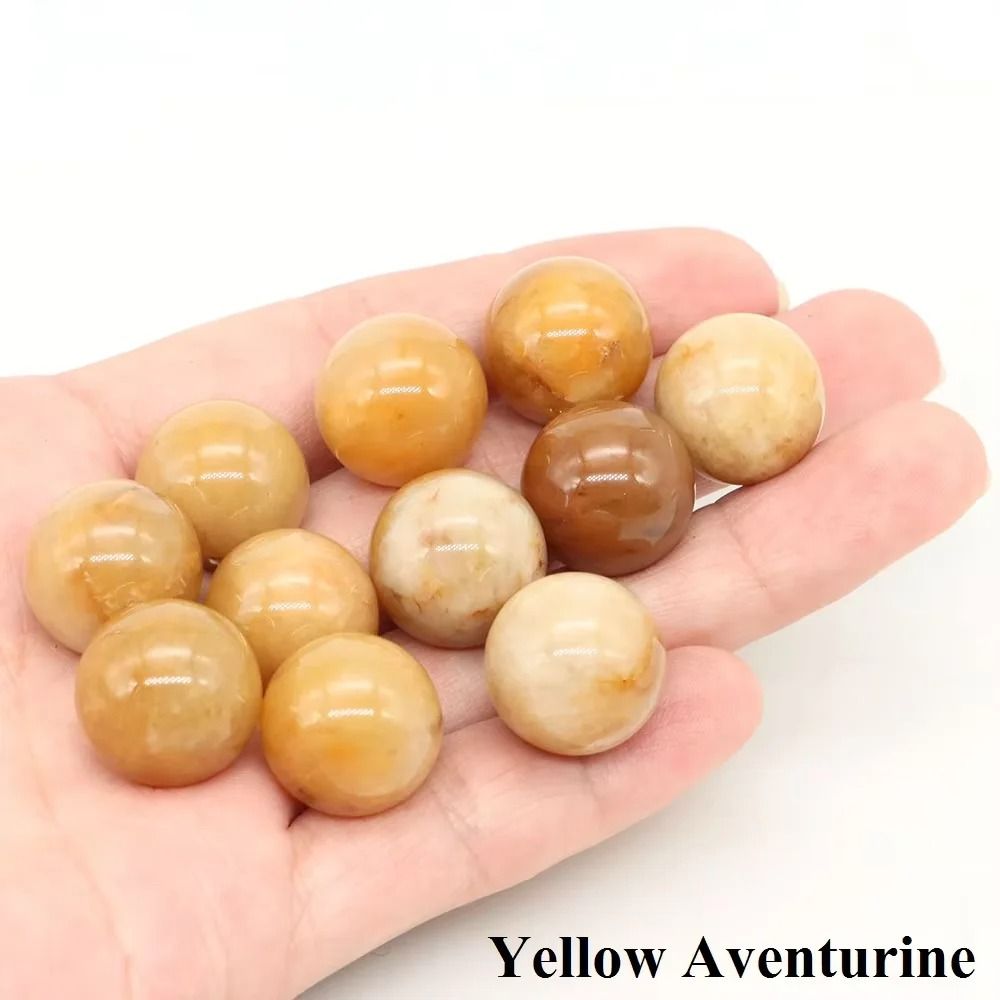 Natural Crystal Sphere Ball Amethyst Rose Quartz Healing Gem Decor 7