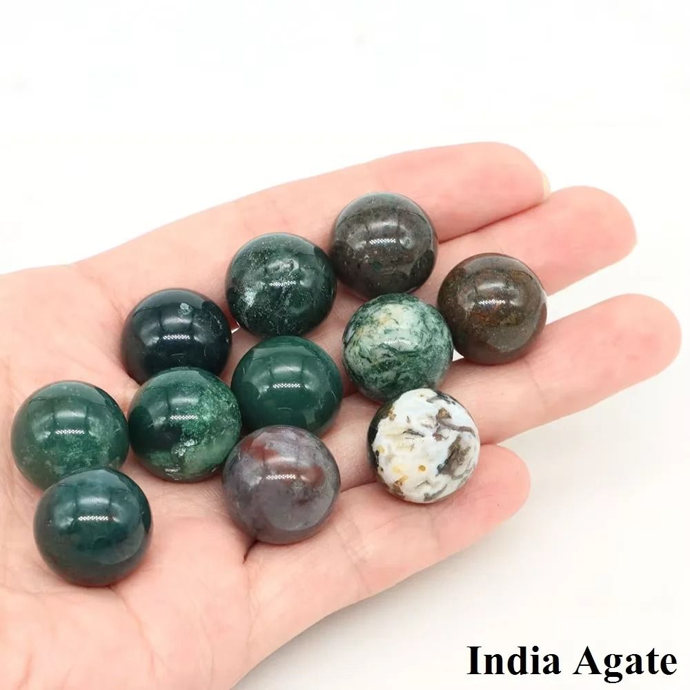 Natural Crystal Sphere Ball Amethyst Rose Quartz Healing Gem Decor 17