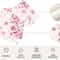 Cherry Blossom Linen Table Runner Spring Farmhouse Wedding Dining Table Decor 1