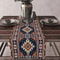 Boho Aztec Linen Table Runner Geometric Tribal Dining Table Decor 2