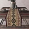 Boho Aztec Linen Table Runner Geometric Tribal Dining Table Decor 7