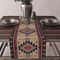 Boho Aztec Linen Table Runner Geometric Tribal Dining Table Decor 8
