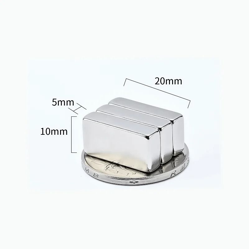 N52 Strong Neodymium Square Magnets Small Powerful Refrigerator And Office Magnets Set 15