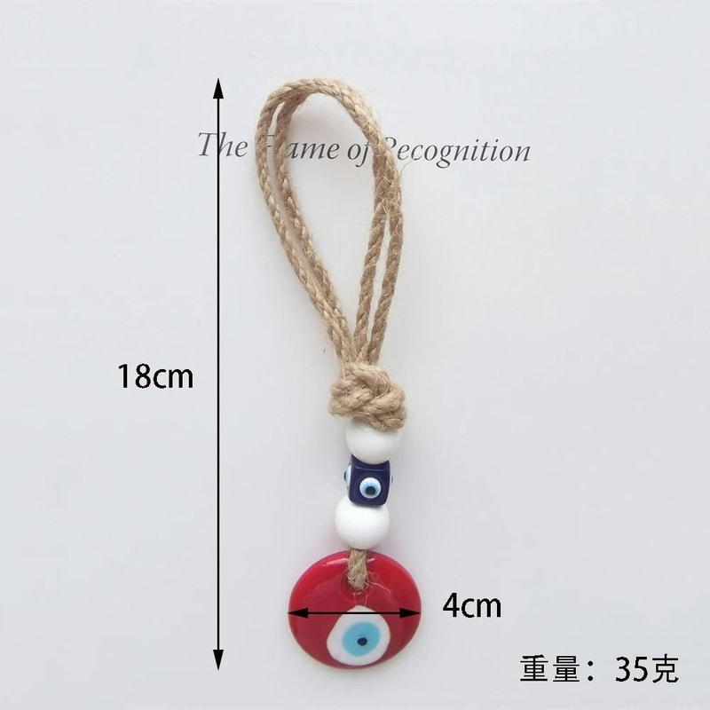 Macrame Evil Eye Wall Hanging Nazar Protection Charm Turkish Decor For Home And Car 21