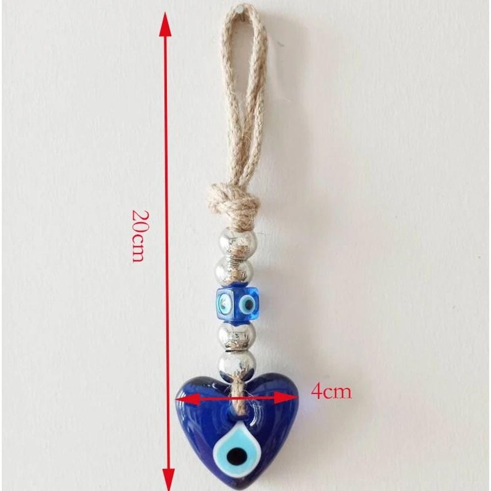 Macrame Evil Eye Wall Hanging Nazar Protection Charm Turkish Decor For Home And Car 29