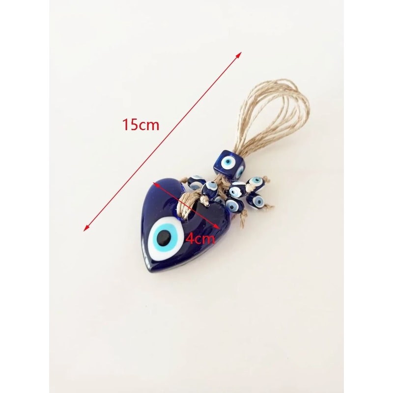 Turkish Blue Evil Eye Pendant Wall Hanging Lucky Charm Home And Car Decor 3