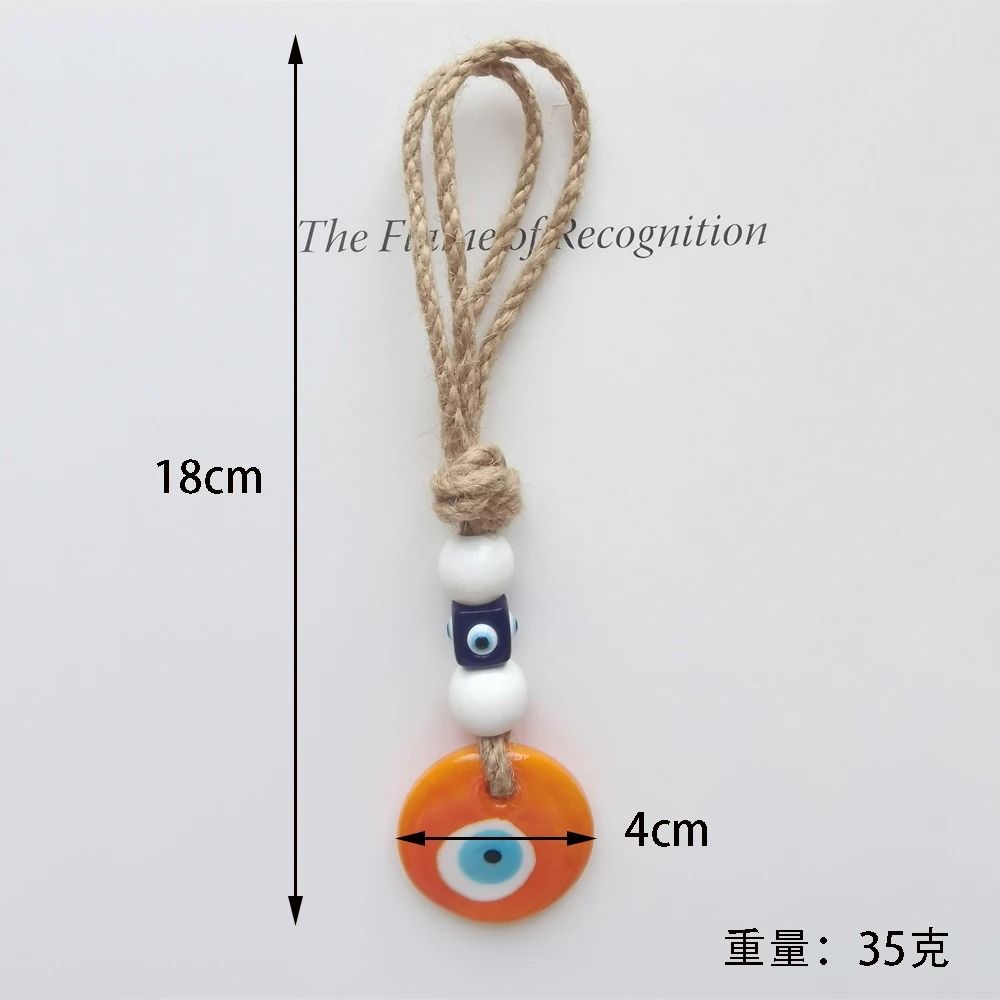 Turkish Blue Evil Eye Pendant Wall Hanging Lucky Charm Home And Car Decor 15
