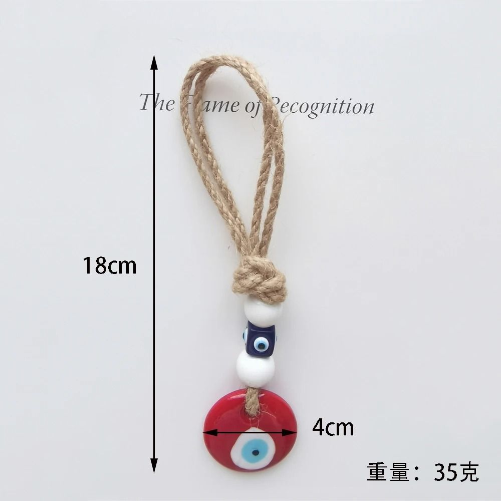 Turkish Blue Evil Eye Pendant Wall Hanging Lucky Charm Home And Car Decor 16