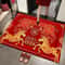 Chinese New Year Red Gold Horse Carpet Mat Lucky Festival Home Floor Rug 11