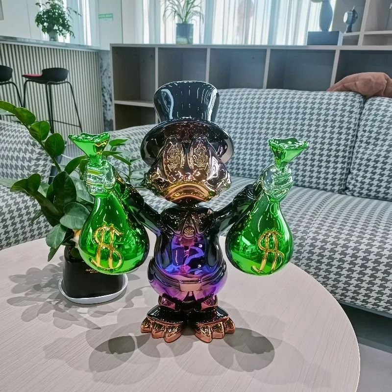 Donald Duck Resin Statue Cartoon Character Display Home Decor 8