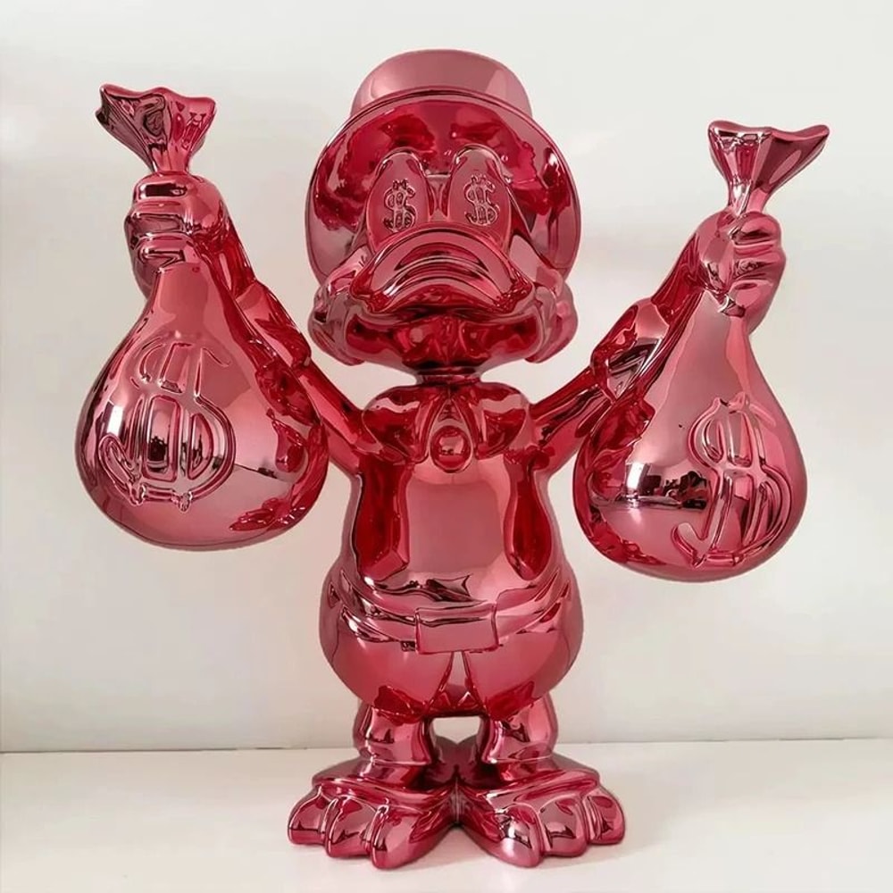 Donald Duck Resin Statue Cartoon Character Display Home Decor 11