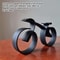 Minimalist Acrylic Bicycle Sculpture Modern Desk Decor Ornament 7