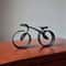 Minimalist Acrylic Bicycle Sculpture Modern Desk Decor Ornament 8