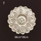 Floral Wood Carved Applique Furniture Onlay Decorative Trim 0