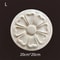 Floral Wood Carved Applique Furniture Onlay Decorative Trim 26