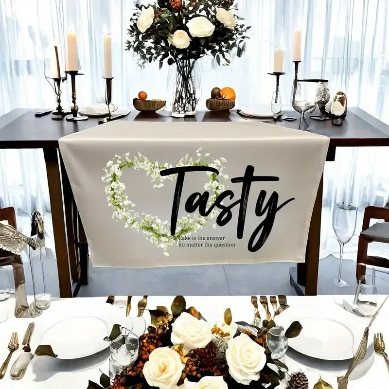 Custom Table Runner Personalized Decor For Weddings And Holiday Events 4