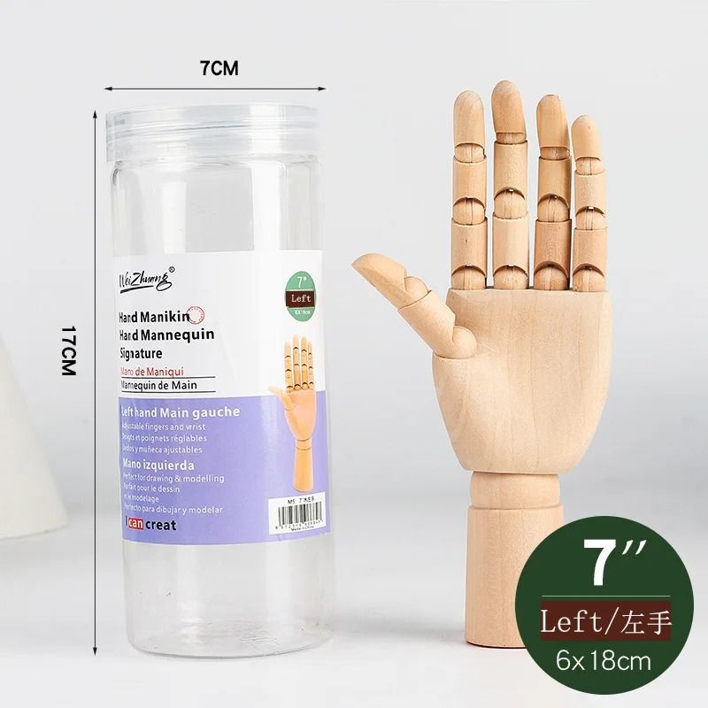 Wooden Drawing Mannequin Posable Artist Figure Art Reference Model With Gift Box 5