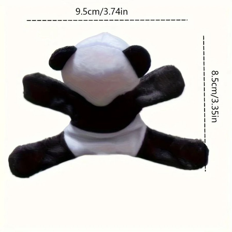 Cute Panda Figurines Cartoon Animal Decor Panda Desk Decor Set 5
