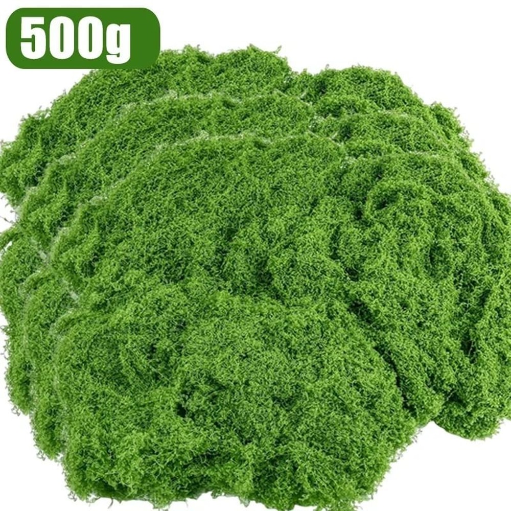 Artificial Moss For Crafts Mini Landscape Moss Fake Grass DIY Decor 6