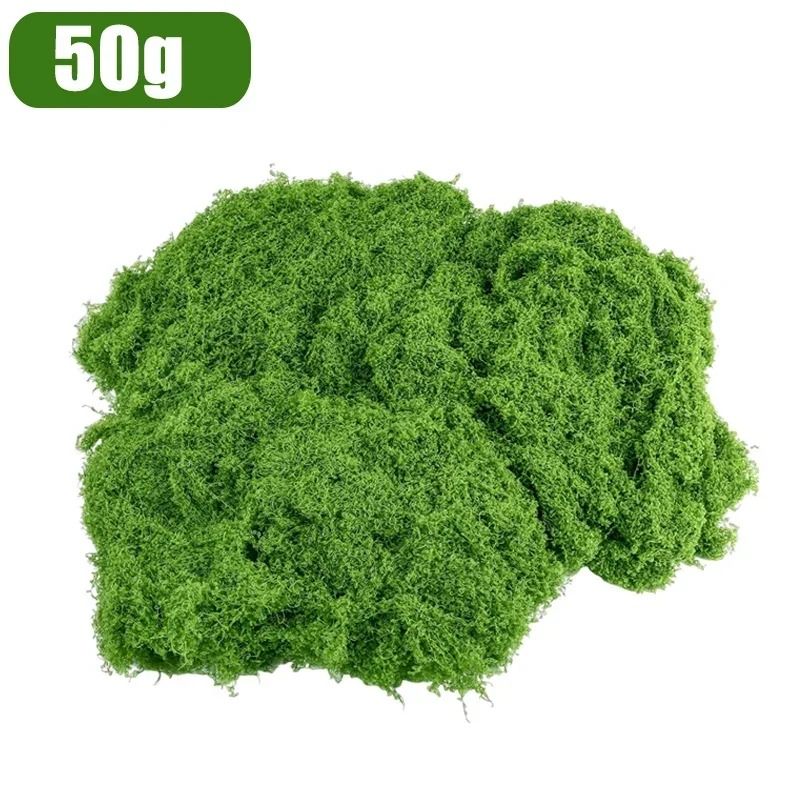 Artificial Moss For Crafts Mini Landscape Moss Fake Grass DIY Decor 2