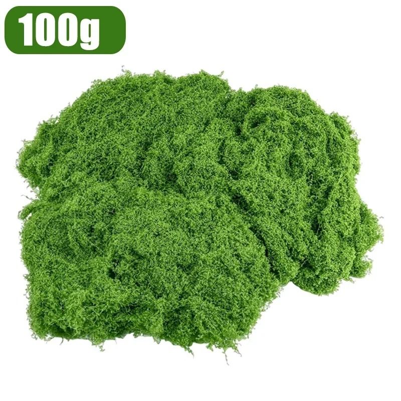 Artificial Moss For Crafts Mini Landscape Moss Fake Grass DIY Decor 3