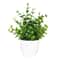 Artificial Potted Plants Fake Green Plants Indoor Decor Plastic Bonsai Plant 11