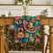 Mexican Table Runner Colorful Linen Table Runner Day Of The Dead Cactus Table Decor 8