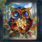 Colorful Owl Pendant Light Decorative Animal Hanging Lamp For Home Decor 4