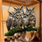 Colorful Owl Pendant Light Decorative Animal Hanging Lamp For Home Decor 8